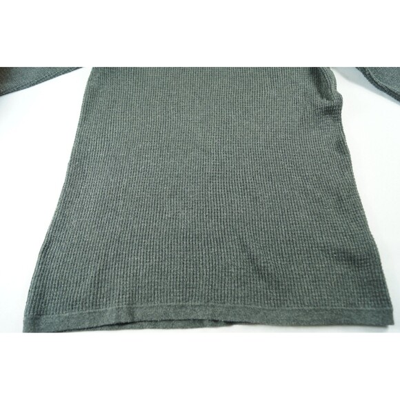 Vince Men’s Small Gray Thermal Hooded Pullover Sweater 100% Cotton Casual Winter - Picture 4 of 13